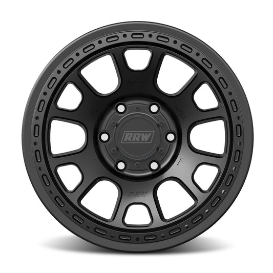 RRW RR5-H Flow Form Hybrid Beadlock - Matte Black
