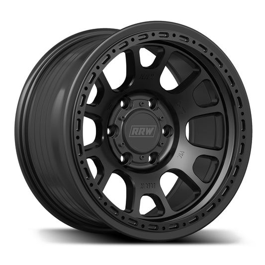 RRW RR5-H Flow Form Hybrid Beadlock - Matte Black