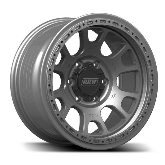 RRW RR5-H Flow Form Hybrid Beadlock - Matte Gunmetal
