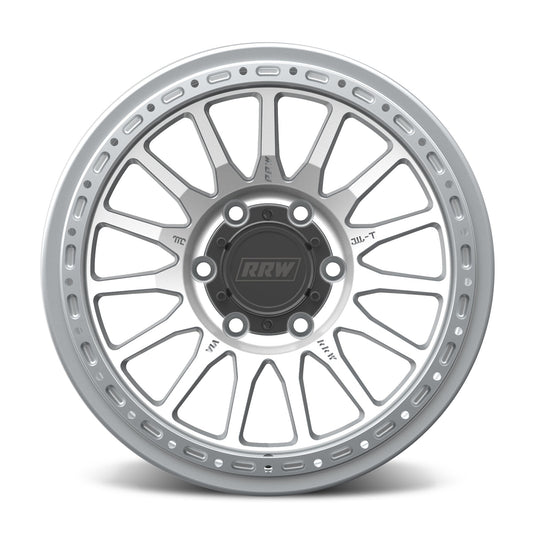 RRW RR7-H Flow Form Hybrid Beadlock Wheel - Brushed Aluminum