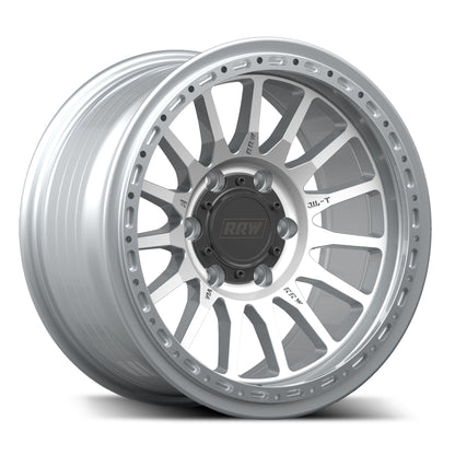 RRW RR7-H Flow Form Hybrid Beadlock Wheel - Brushed Aluminum