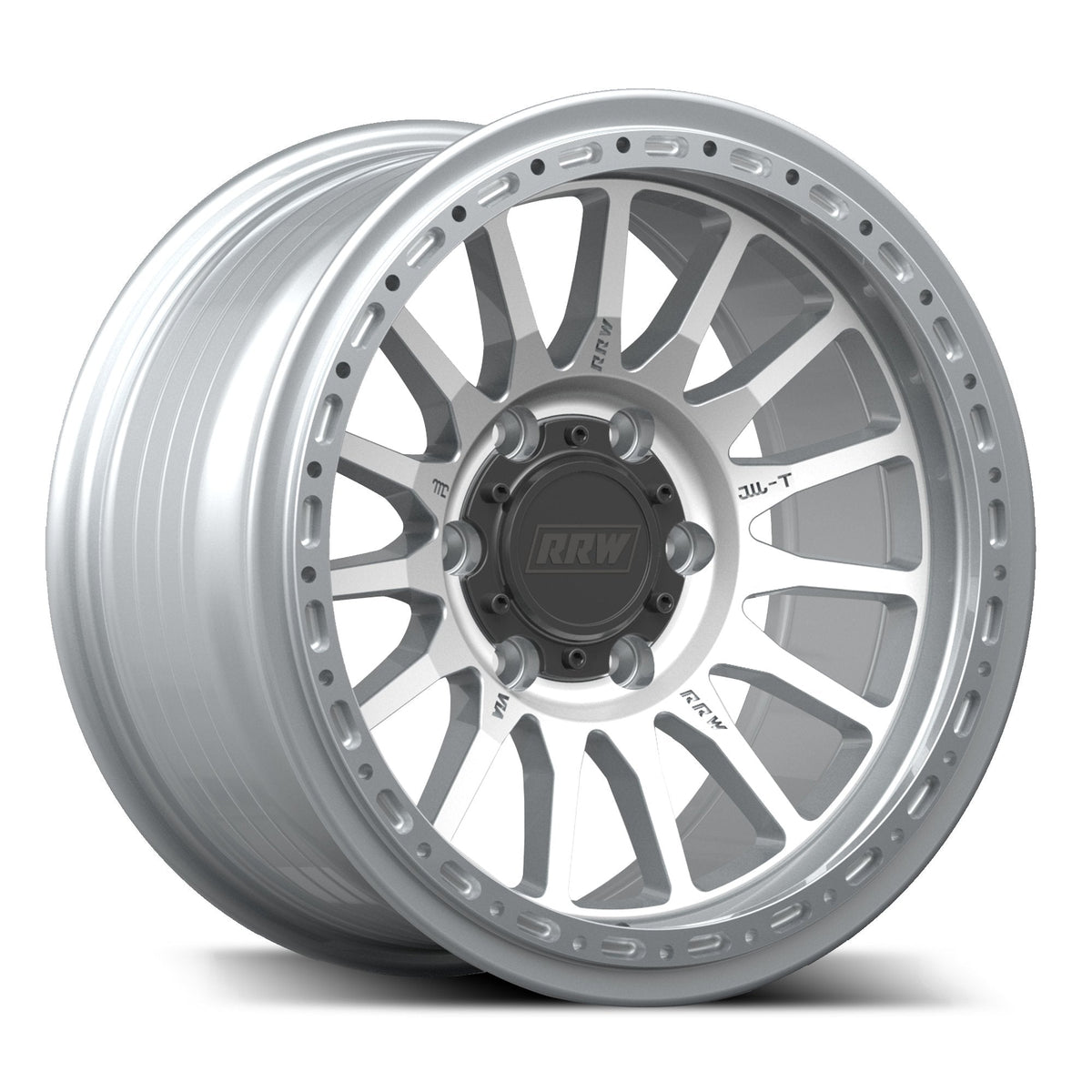 RR7-H Monoforged 2.0 Hybrid Beadlock Wheel | BRUSHED ALUMINUM