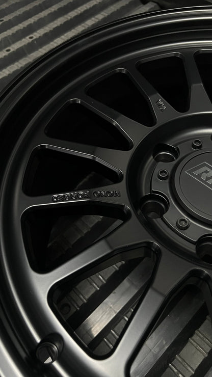 RRW RS7-S MonoForged Wheel | Matte Black