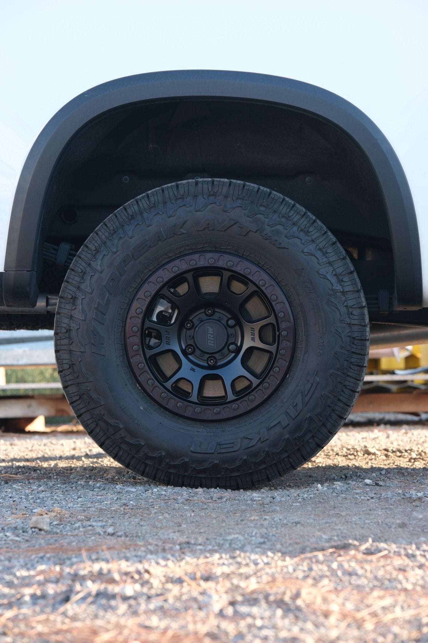 RRW RR5-H Flow Form 17x8.5 Hybrid Beadlock - Brushed Aluminum