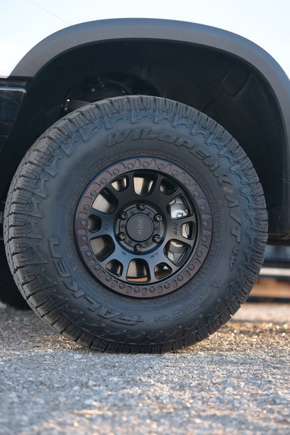 RRW RR5-H Flow Form 17x8.5 Hybrid Beadlock - Brushed Aluminum