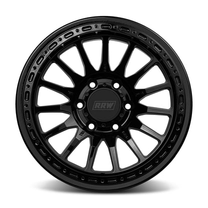 RRW RR7-H Flow Formed Hybrid Beadlock | Gloss Black