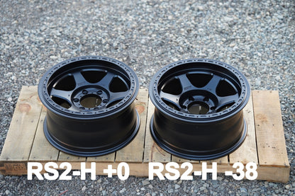 RS2-H Hybrid MonoForged Wheel | MATTE BLACK