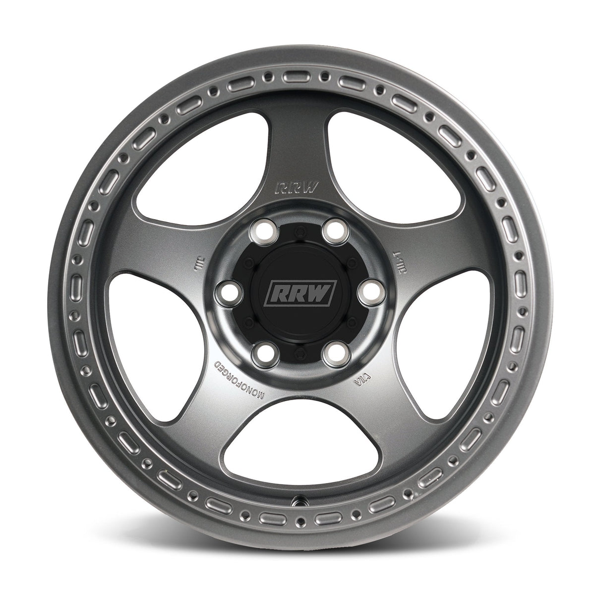 Relations Race Wheels RS4-H Hybrid MonoForged Wheel | Matte Gunmetal
