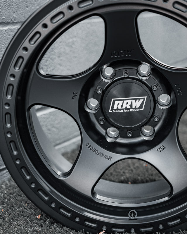 Relations Race Wheels RS4-H Hybrid MonoForged Wheel | Matte Gunmetal