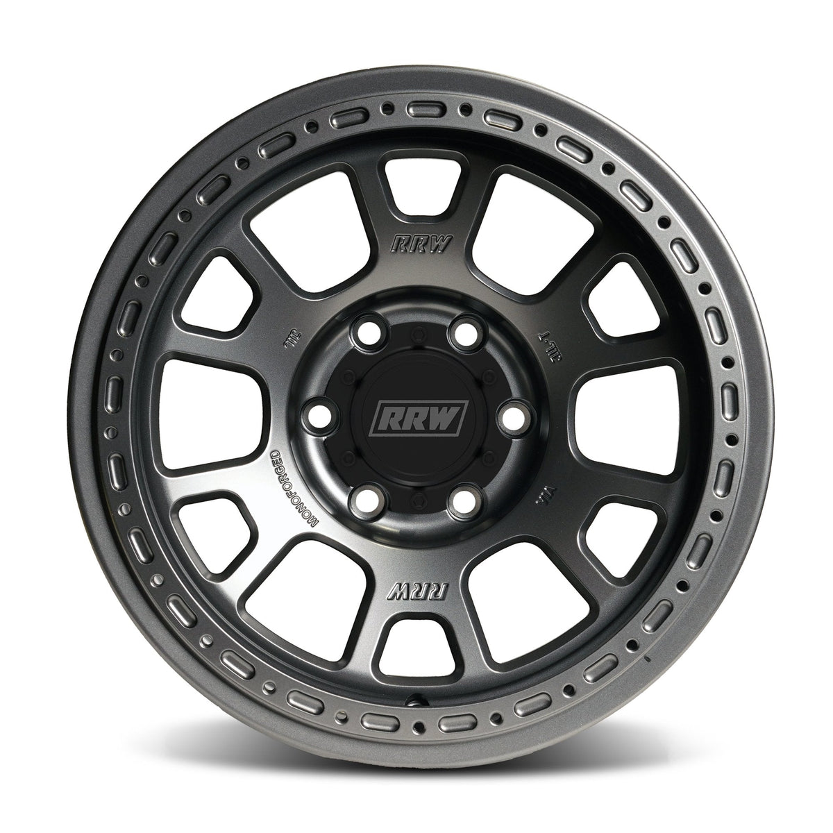 Relations Race Wheels RS5-H Hybrid MonoForged Wheel | Matte Gunmetal
