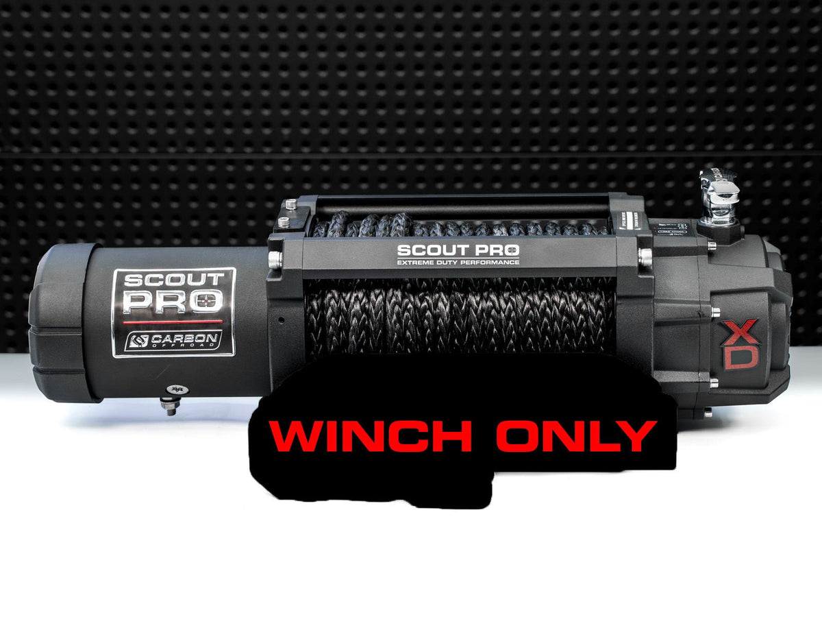 Carbon Offroad Scout Pro V3 Winch | 15,000lb 12V Winch Only