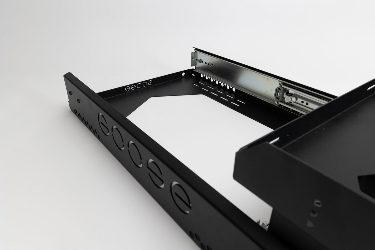 Goose Gear Solo CampKitchen | Fridge and Stove Slides