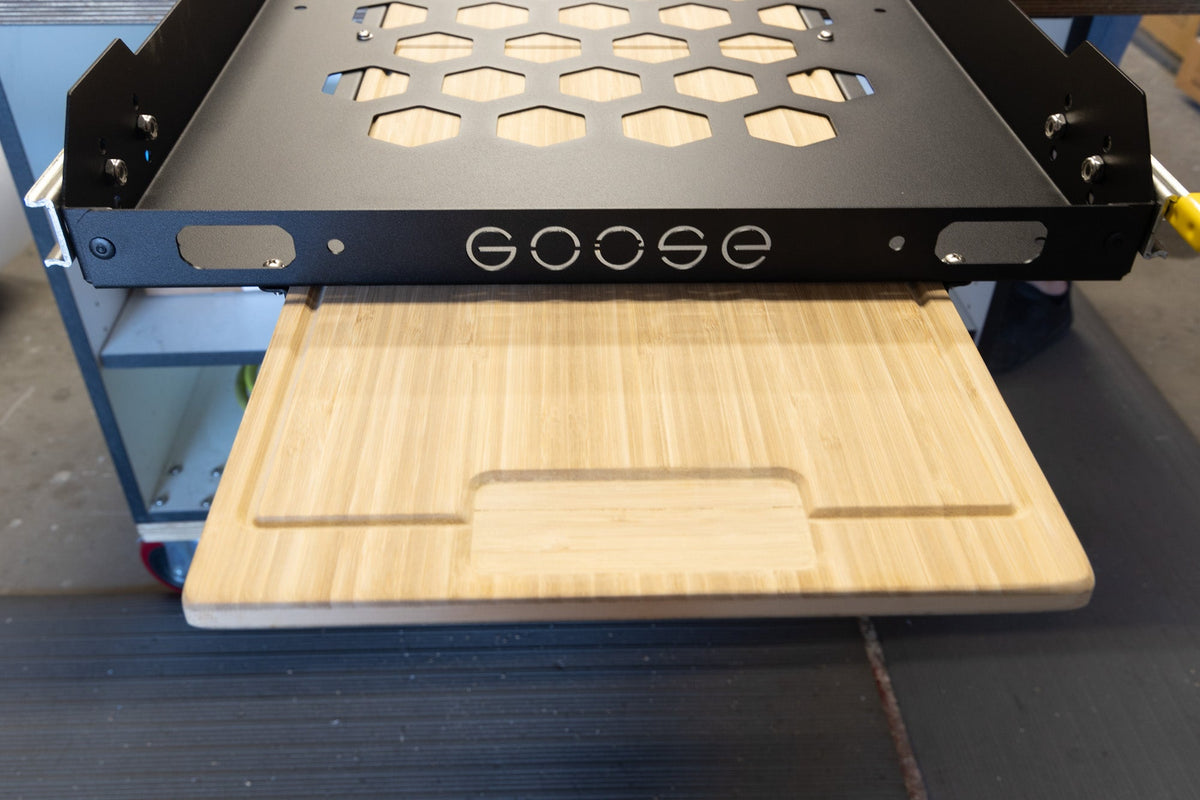 Goose Gear Solo Fridge Slide Cutting Board Kit