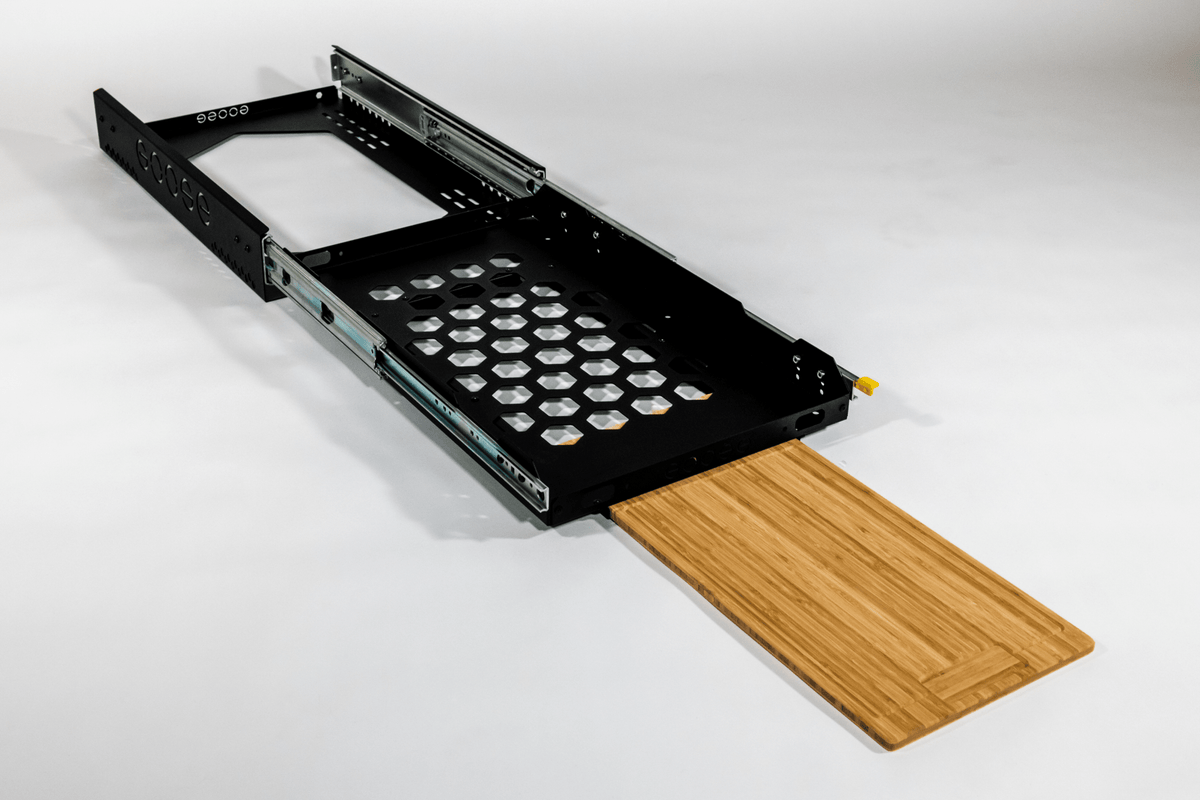 Goose Gear Solo Fridge Slide | Standard 16 x 28-in Tray