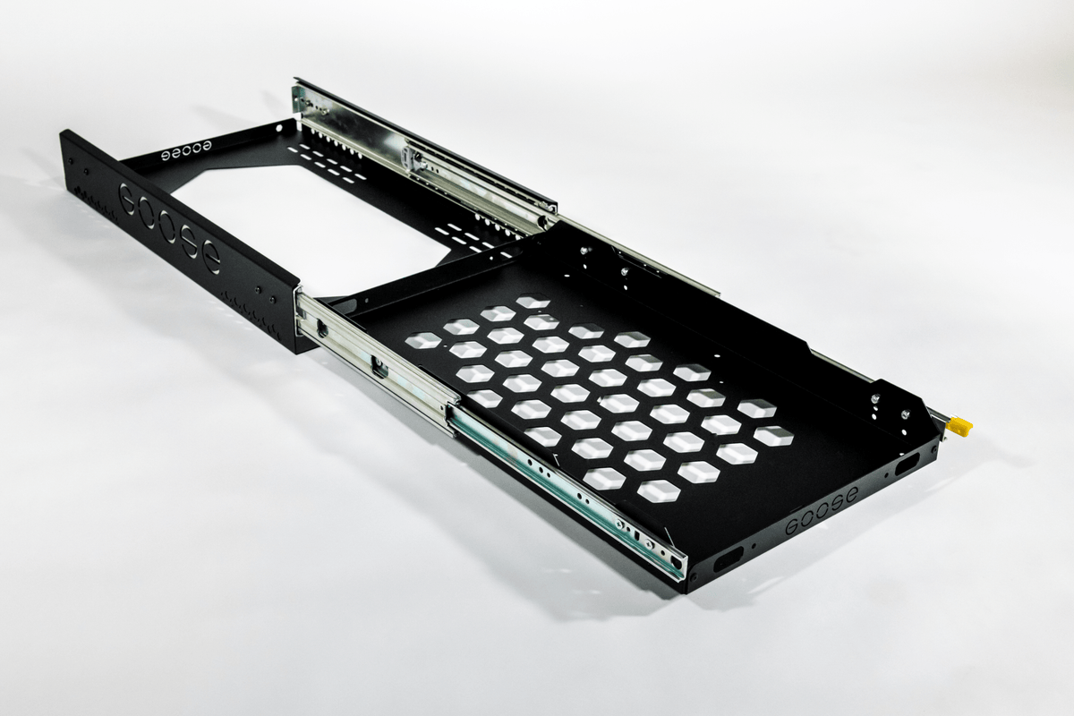 Goose Gear Solo Fridge Slide | Standard 16 x 28-in Tray