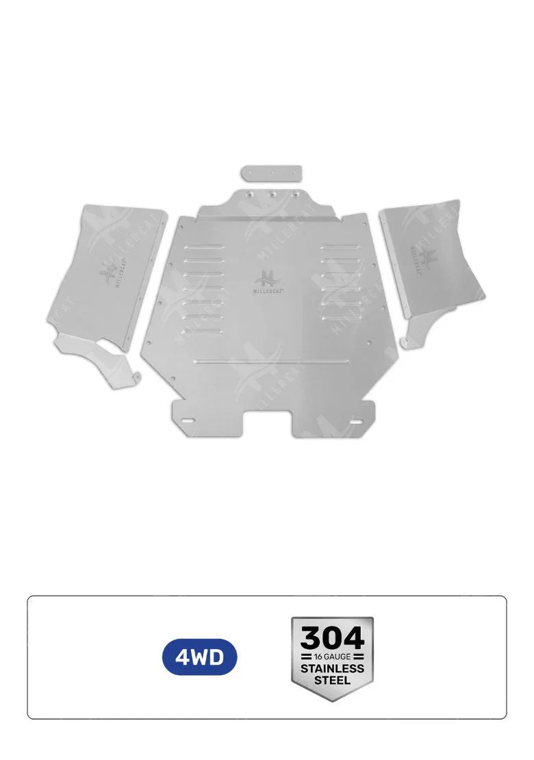 Miller CAT Corp Cat Shield | Tacoma 3.5L 4WD 2016-2023