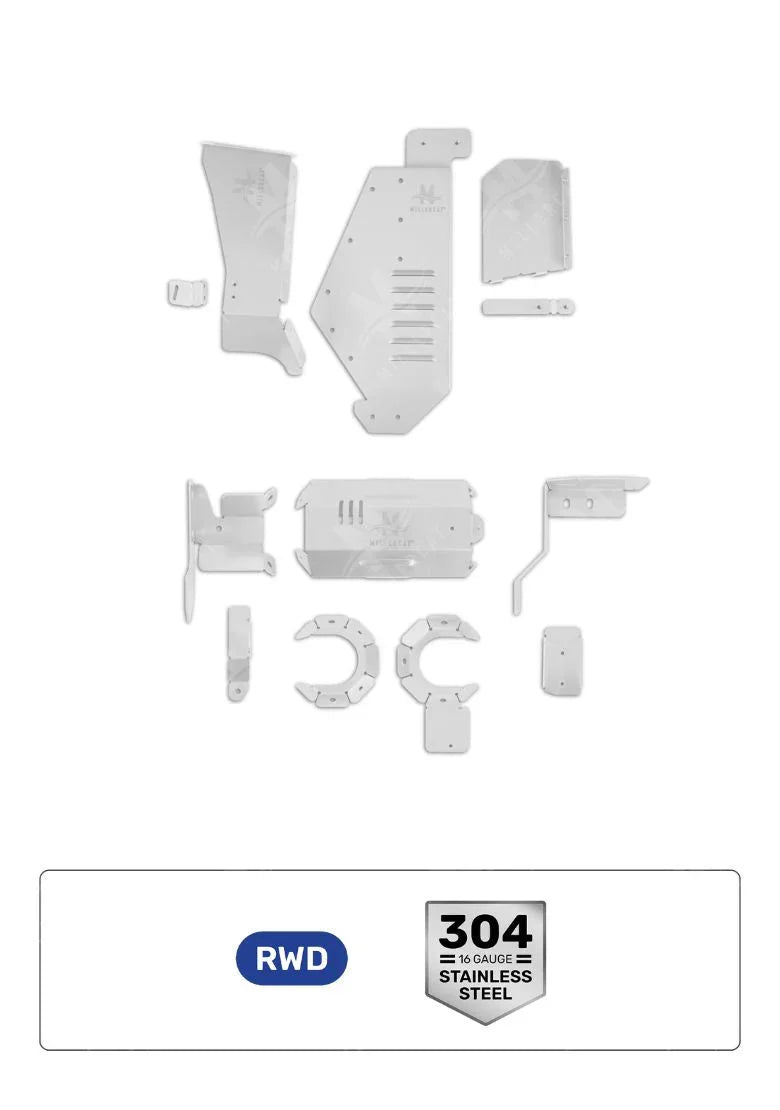Miller CAT Corp Cat Shield | Tacoma PreRunner 2.7L RWD 2005-2015
