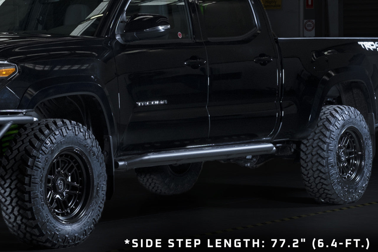 Ironman 4x4 Raid Heavy Duty Side Steps | '16 - '23 Tacoma (Double Cab w/ Long Bed)