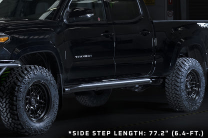 Ironman 4x4 Raid Heavy Duty Side Steps | '16 - '23 Tacoma (Double Cab w/ Long Bed)