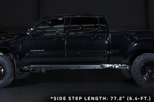 Ironman 4x4 Raid Heavy Duty Side Steps | '16 - '23 Tacoma (Double Cab w/ Long Bed)