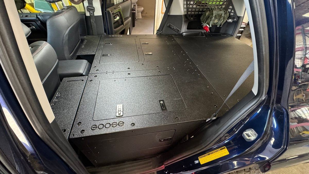 Goose Gear V2 Stealth Sleep & Storage Package, Fitted Top | '10 - '24 4Runner