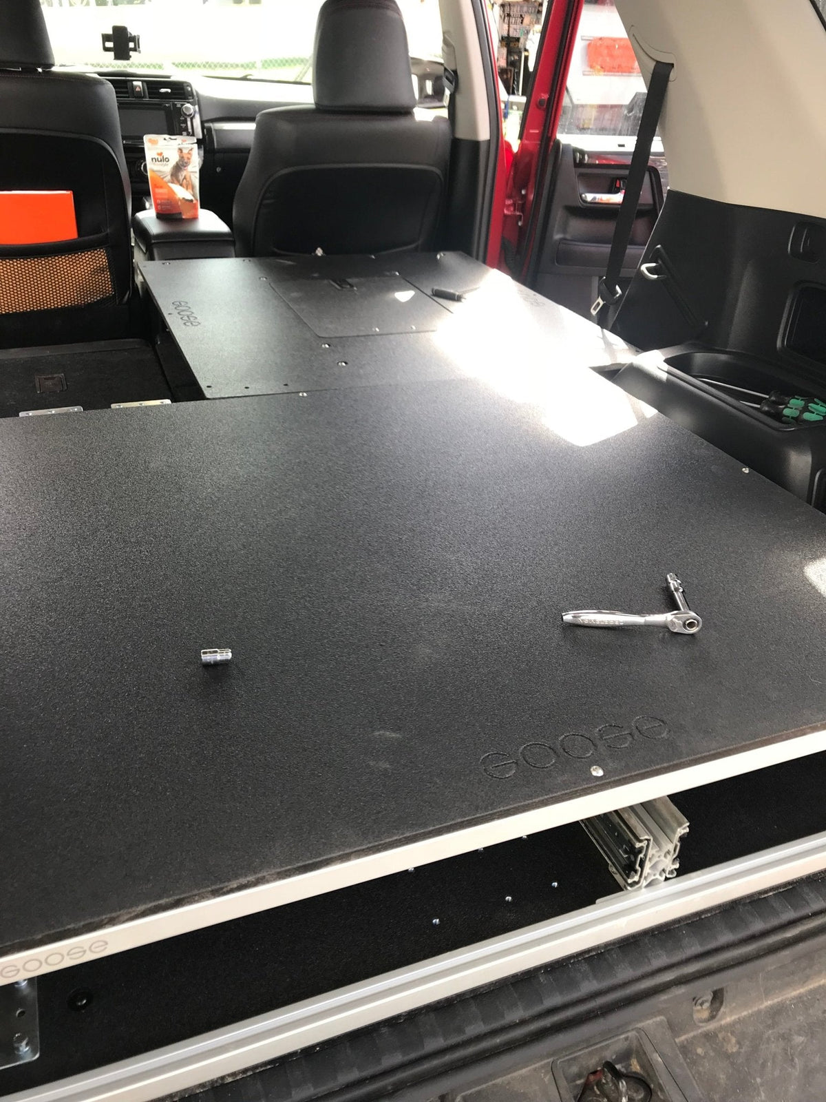 Goose Gear Module-Height Second Row Seat Delete | '10 - '24 4Runner