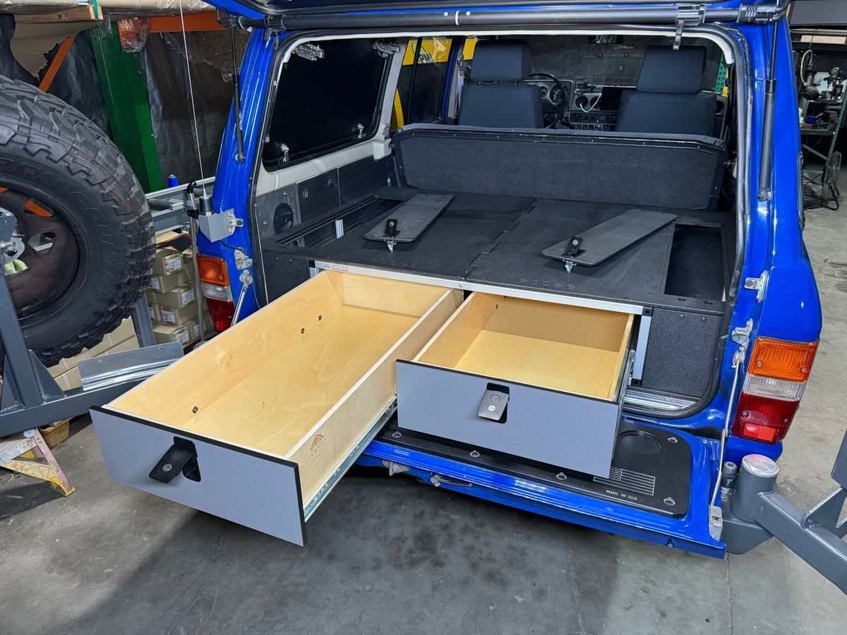 Goose Gear Fitted-Top Side x Side Drawers | '80 - '89 LC60