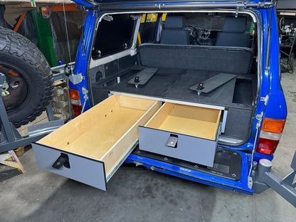 Goose Gear Fitted-Top Side x Side Drawers | '80 - '89 LC60