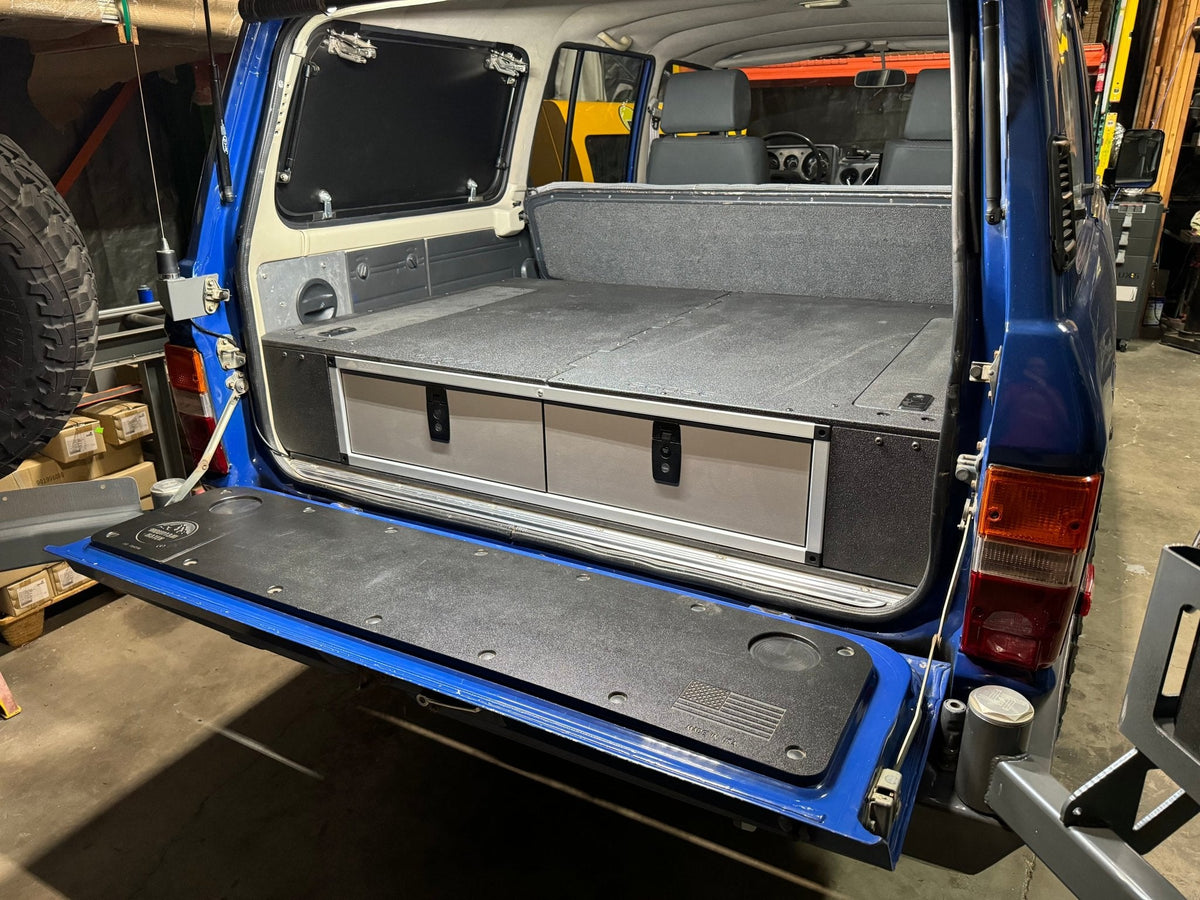 Goose Gear Fitted-Top Side x Side Drawers | '80 - '89 LC60