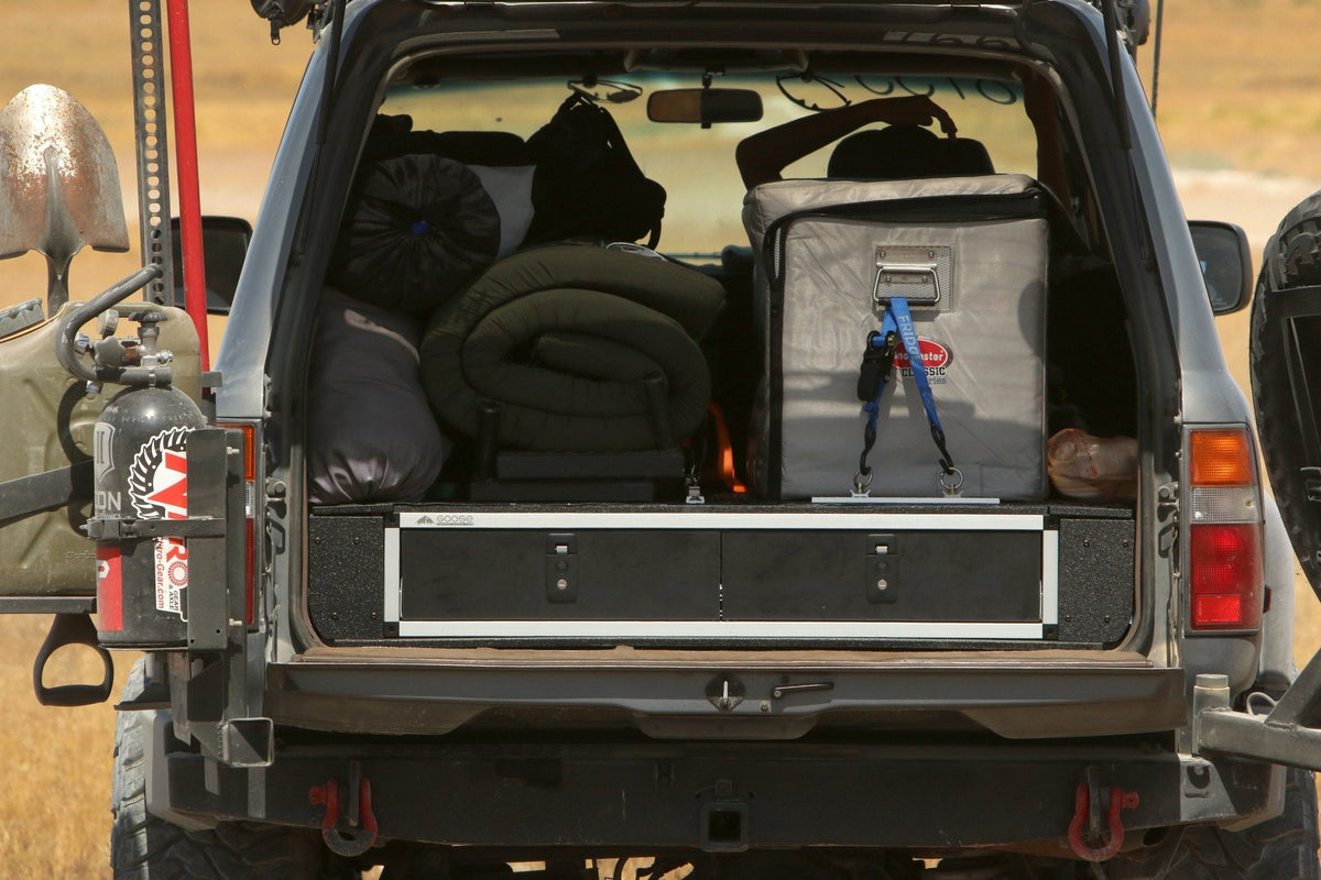 Goose Gear Fitted-Top Side x Side Drawers | '91 - '97 Land Cruiser