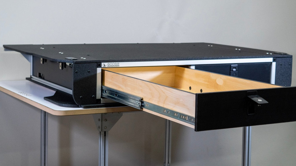 Goose Gear Fitted-Top Side x Side Drawers | '91 - '97 Land Cruiser