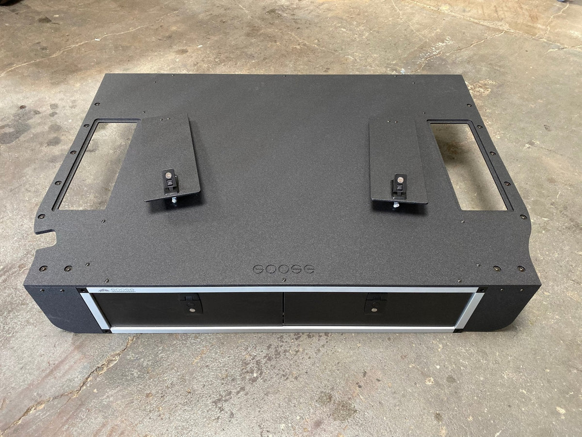 Goose Gear Fitted-Top Side x Side Drawers | '08 - '21 Land Cruiser
