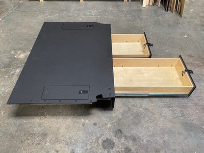 Goose Gear Fitted-Top Side x Side Drawers | '08 - '21 Land Cruiser