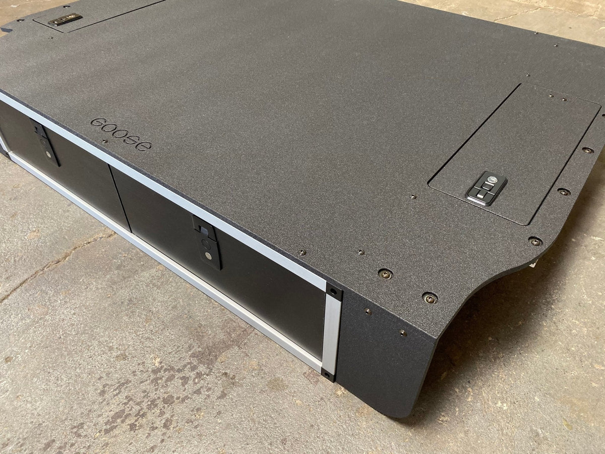Goose Gear Fitted-Top Side x Side Drawers | '08 - '21 Land Cruiser