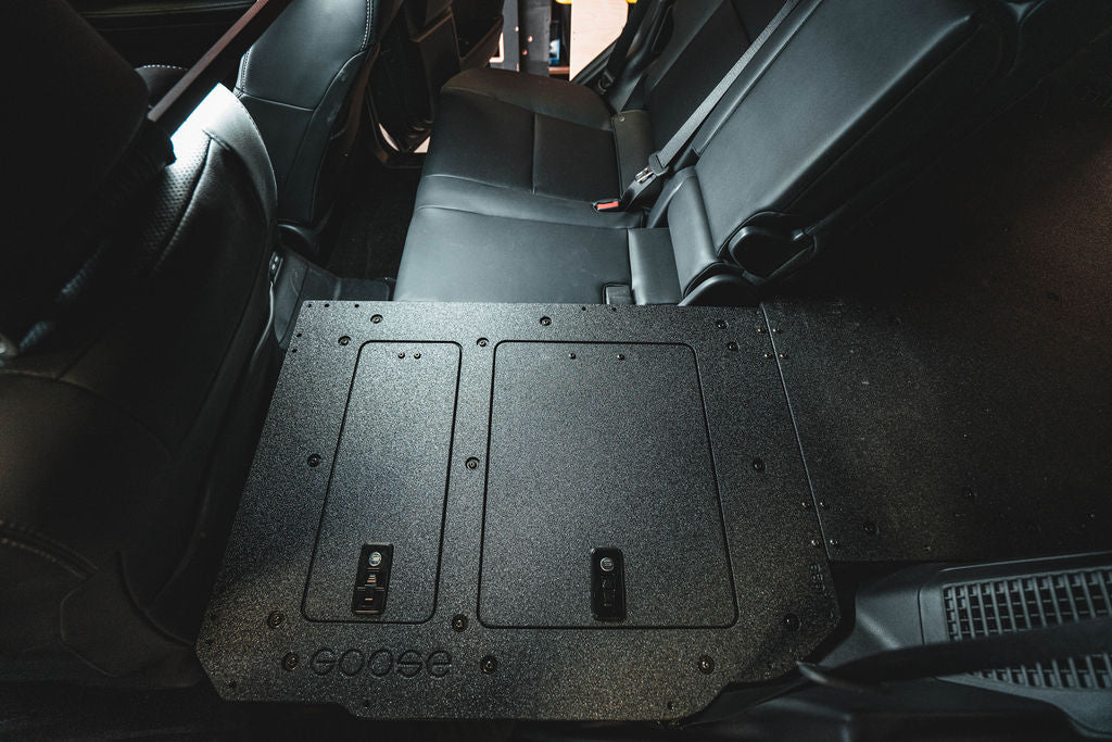Goose Gear Plate-Based Second Row Seat Delete | 2024+ Land Cruiser 250