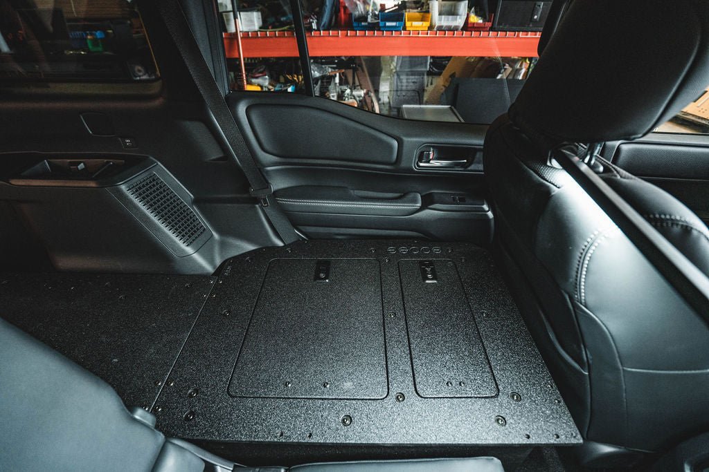 Goose Gear Plate-Based Second Row Seat Delete | 2024+ Land Cruiser 250