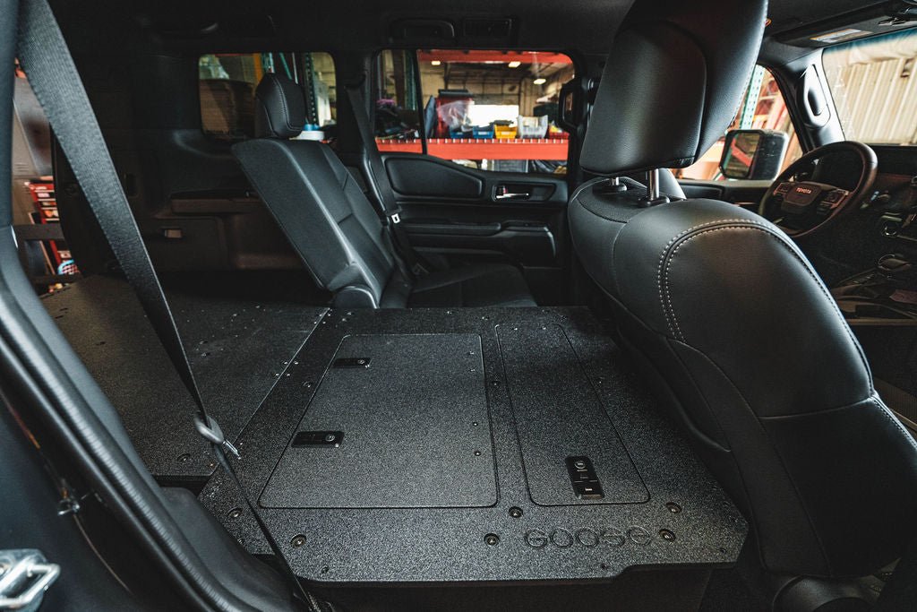 Goose Gear Plate-Based Second Row Seat Delete | 2024+ Land Cruiser 250