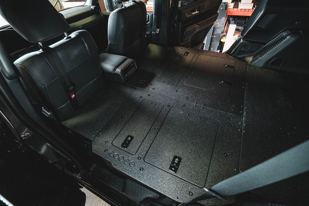 Goose Gear Plate-Based Second Row Seat Delete | 2024+ Land Cruiser 250