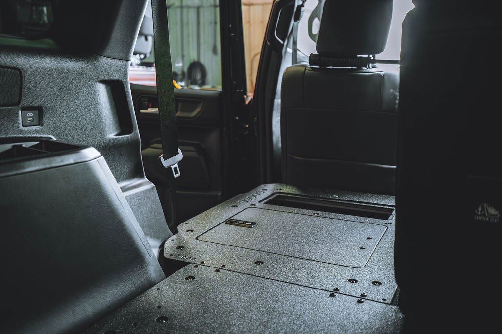 Goose Gear Plate-Based Second Row Seat Delete | 2024+ Land Cruiser 250