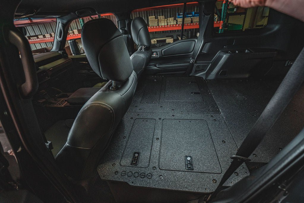 Goose Gear Plate-Based Second Row Seat Delete | 2024+ Land Cruiser 250