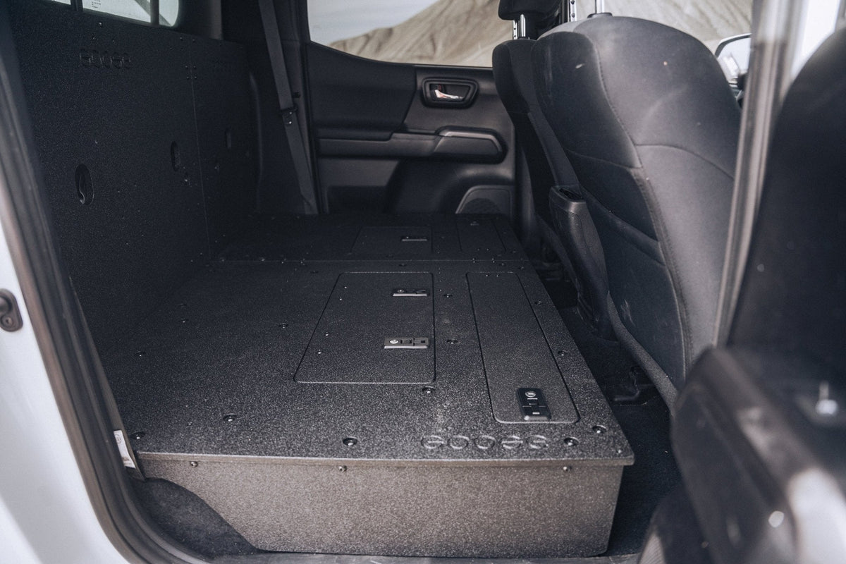 Goose Gear V2 Second Row Seat Delete, Double Cab | '05 - '23 Tacoma
