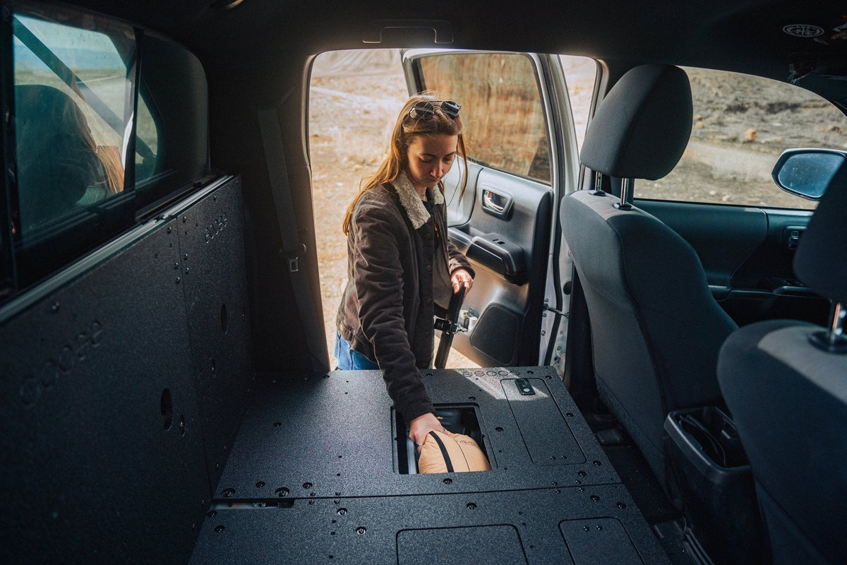 Goose Gear V2 Second Row Seat Delete, Double Cab | '05 - '23 Tacoma