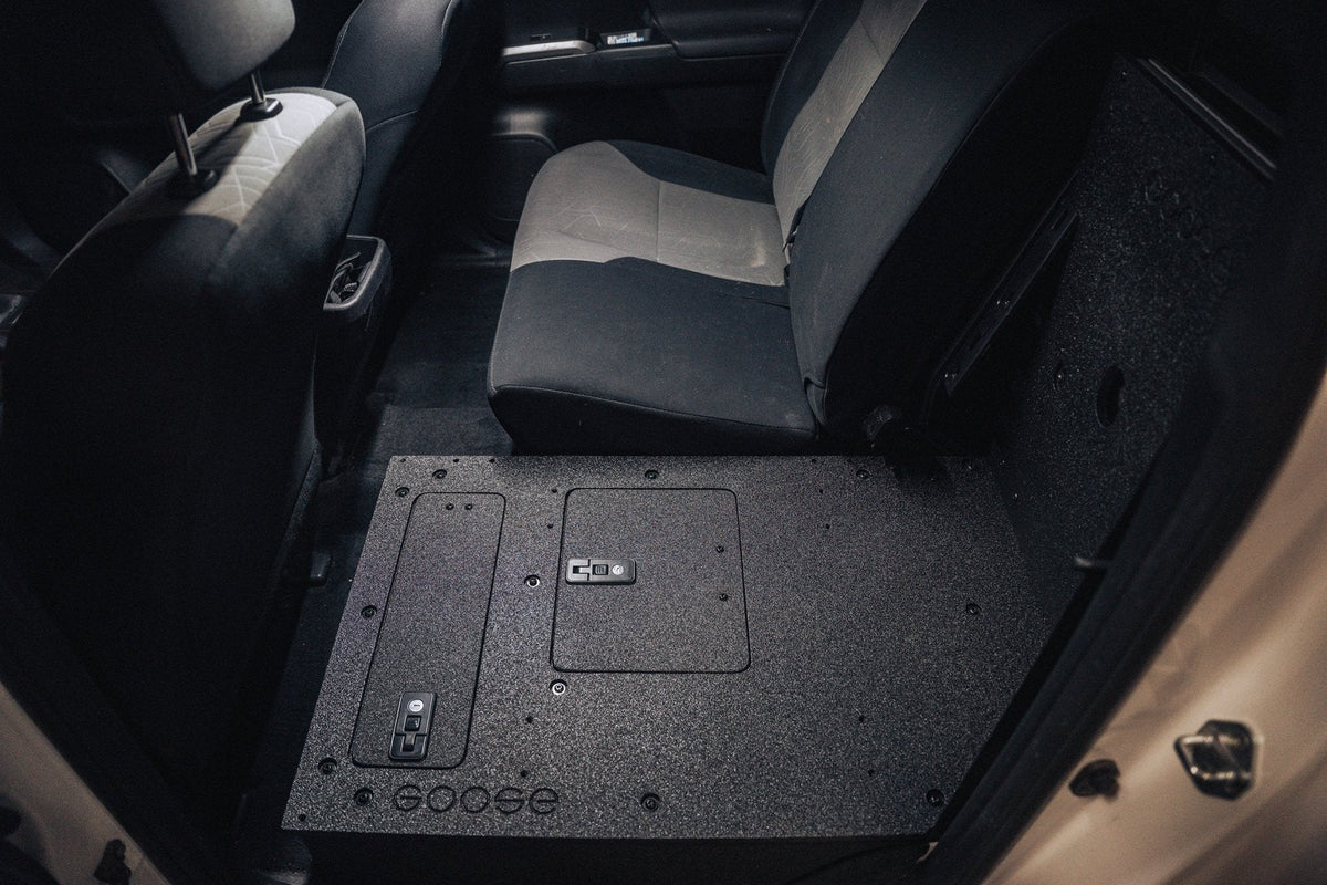 Goose Gear V2 Second Row Seat Delete, Double Cab | '05 - '23 Tacoma