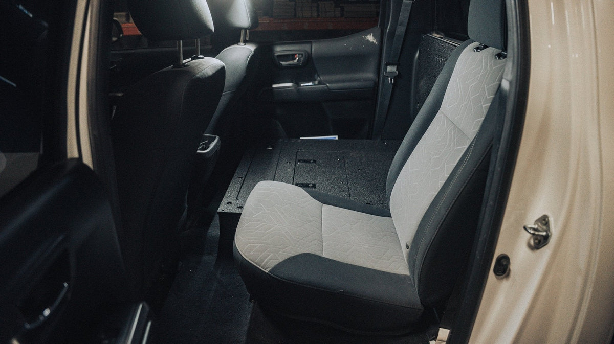 Goose Gear V2 Second Row Seat Delete, Double Cab | '05 - '23 Tacoma
