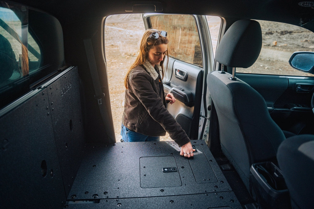 Goose Gear V2 Second Row Seat Delete, Double Cab | '05 - '23 Tacoma