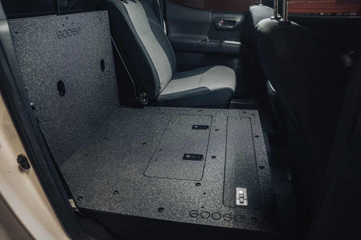 Goose Gear V2 Second Row Seat Delete, Double Cab | '05 - '23 Tacoma