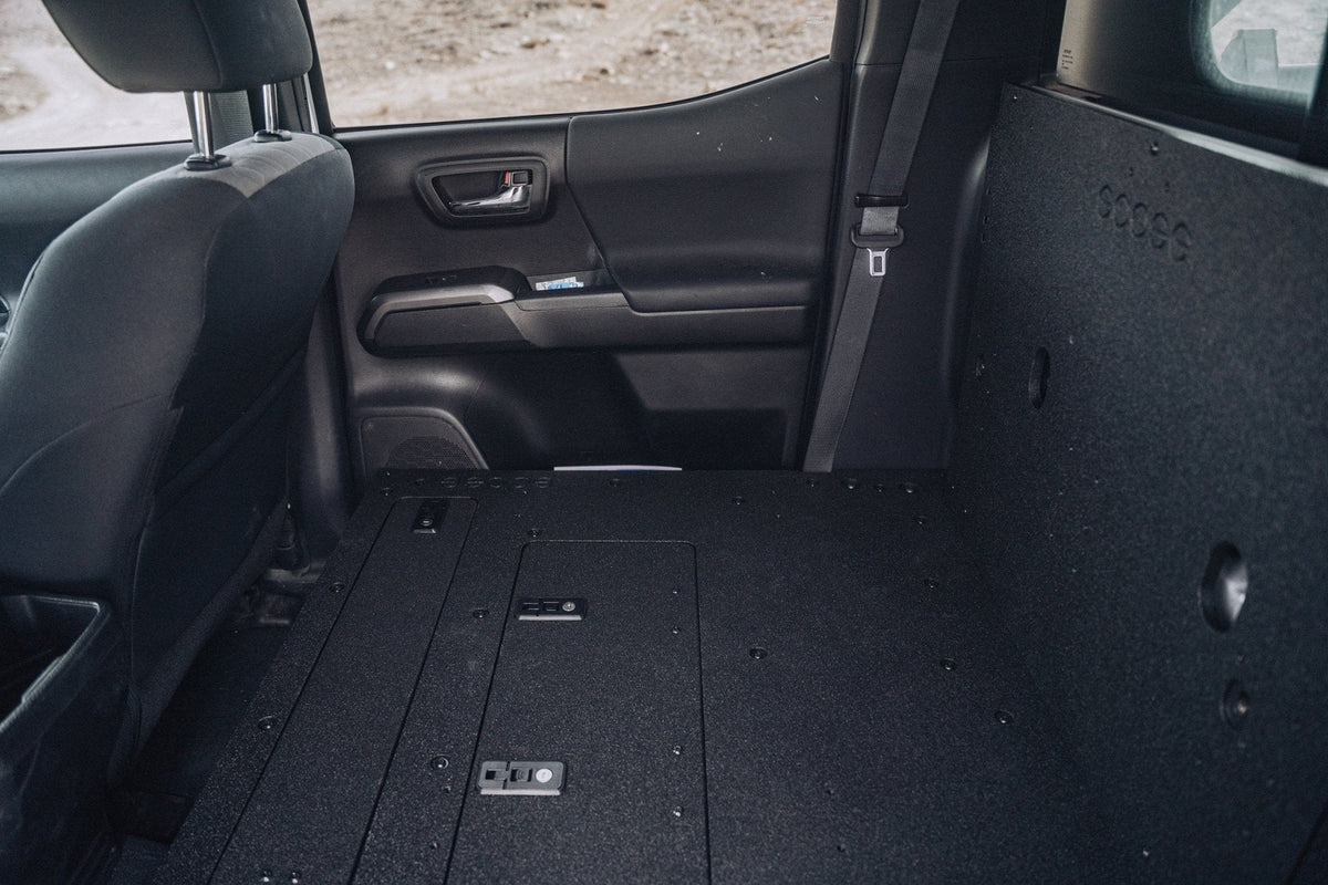 Goose Gear V2 Second Row Seat Delete, Double Cab | '05 - '23 Tacoma