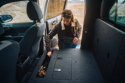 Goose Gear V2 Second Row Seat Delete, Double Cab | '05 - '23 Tacoma