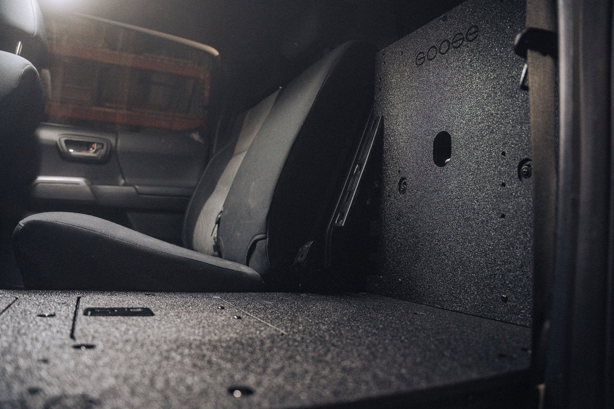 Goose Gear V2 Second Row Seat Delete, Double Cab | '05 - '23 Tacoma