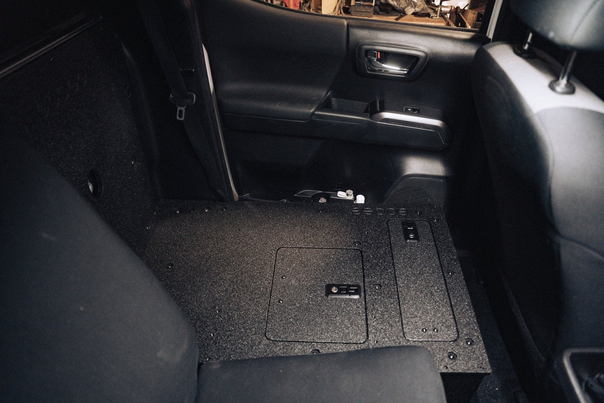 Goose Gear V2 Second Row Seat Delete, Double Cab | '05 - '23 Tacoma